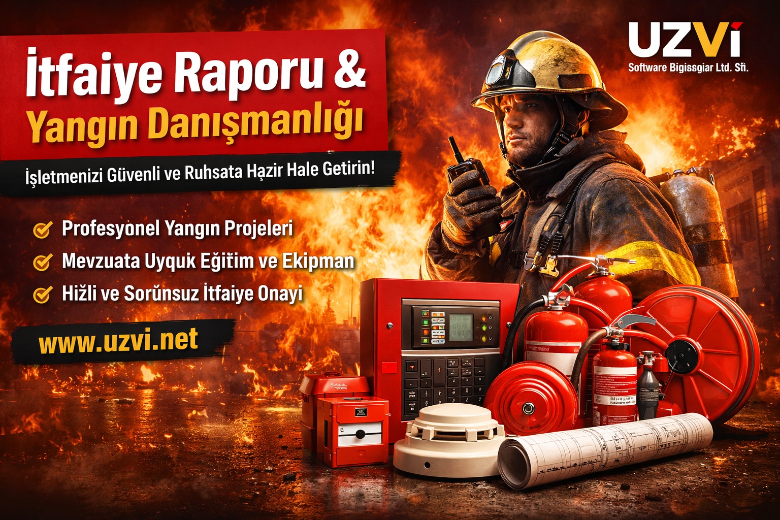 İtfaiye Raporu ve Yangın Danışmanlığı