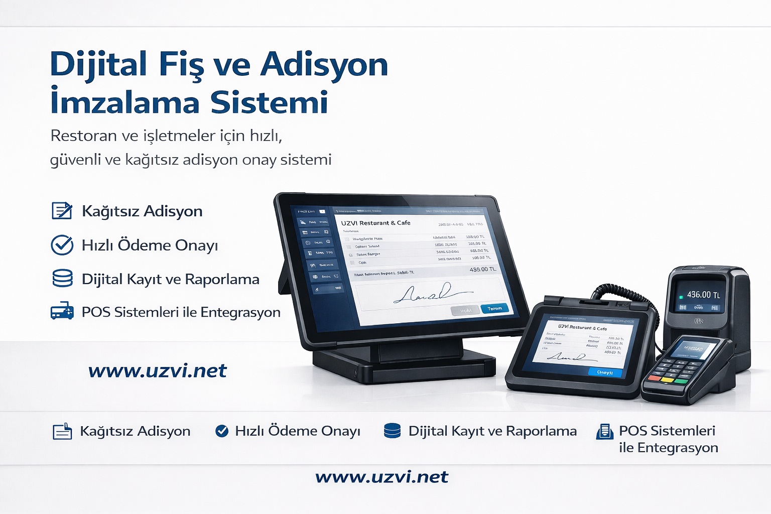 Dijital Fiş ve Adisyon İmzalama Sistemi