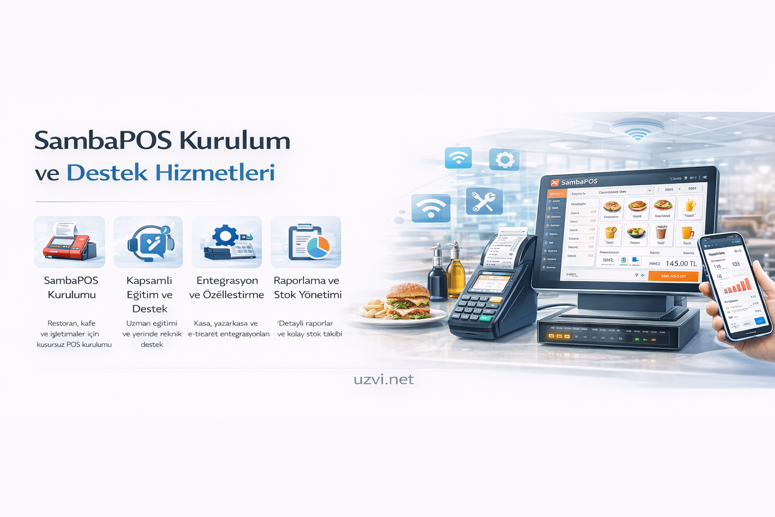 SambaPOS Kurulum ve Destek Hizmetleri